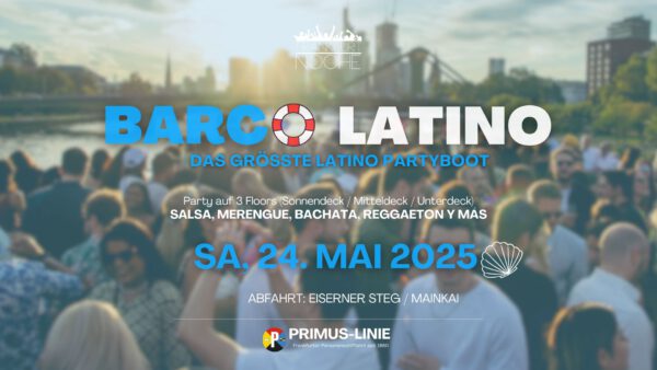 Regular Ticket Barco Latino 24.05