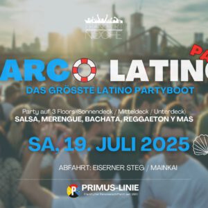 Regular Ticket Barco Latino 19.07
