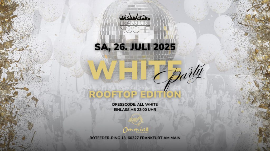 White Party 26.07 – Ommia, Frankfurt