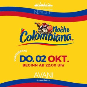 Regular Ticket Noche Colombiana 02.10